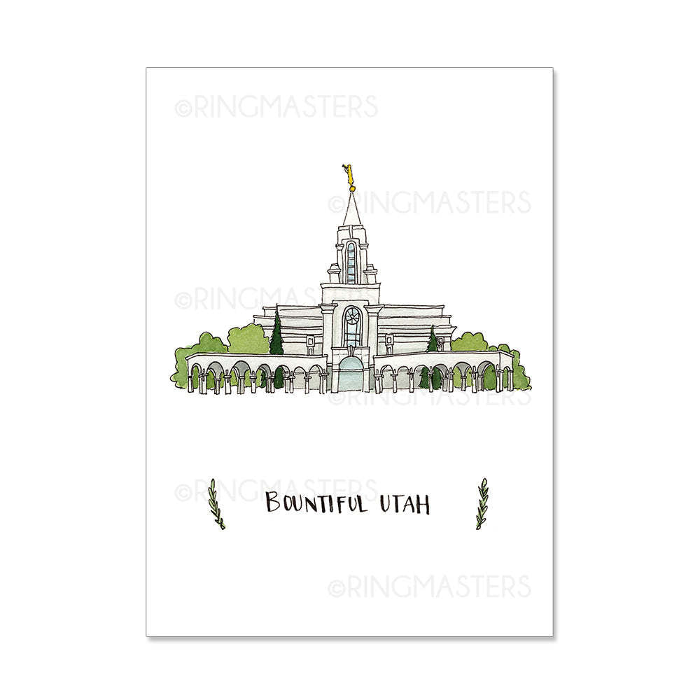 Salt Lake Temple 5x7 Print-0