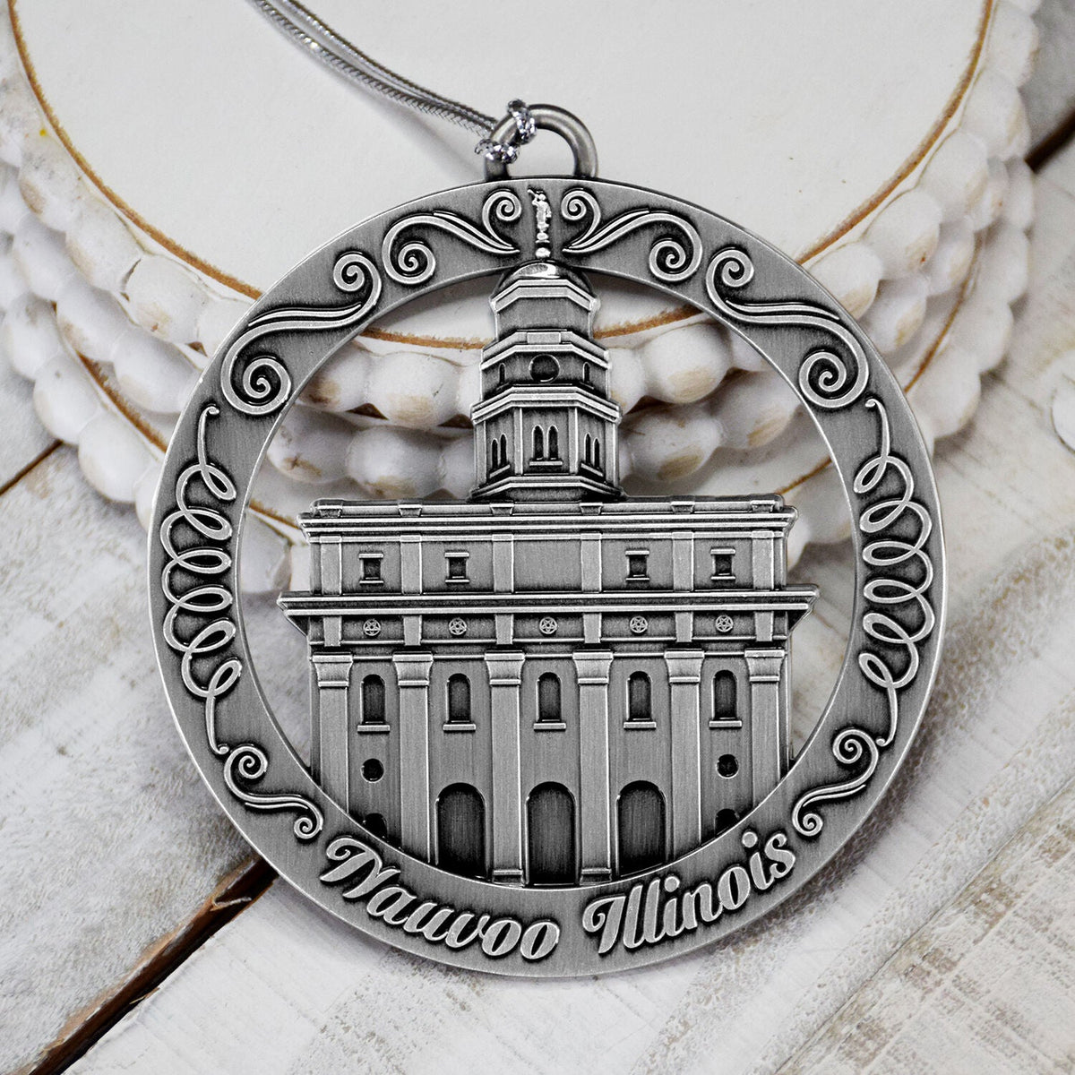 Nauvoo Illinois Temple Ornament-0