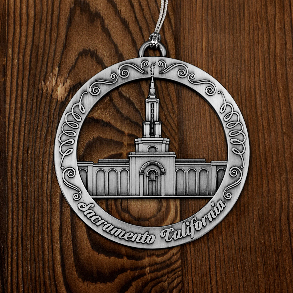 Sacramento California Temple Ornament-0