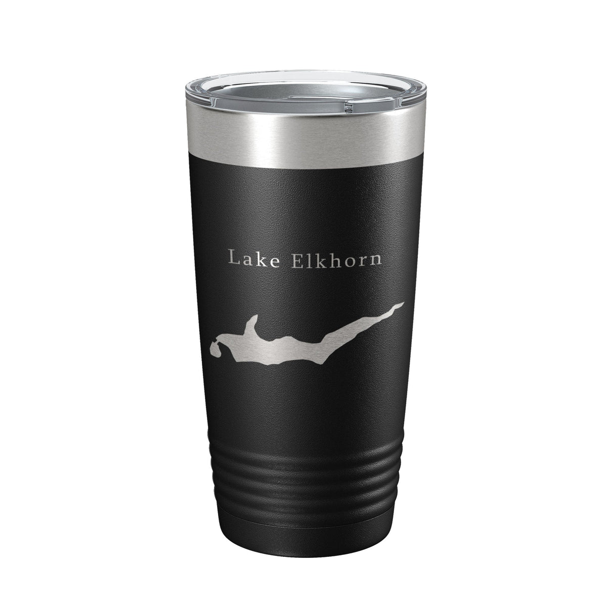 Lake Elkhorn Map Tumbler Travel Mug Insulated Laser Engraved Coffee Cup Maryland 20 oz-5