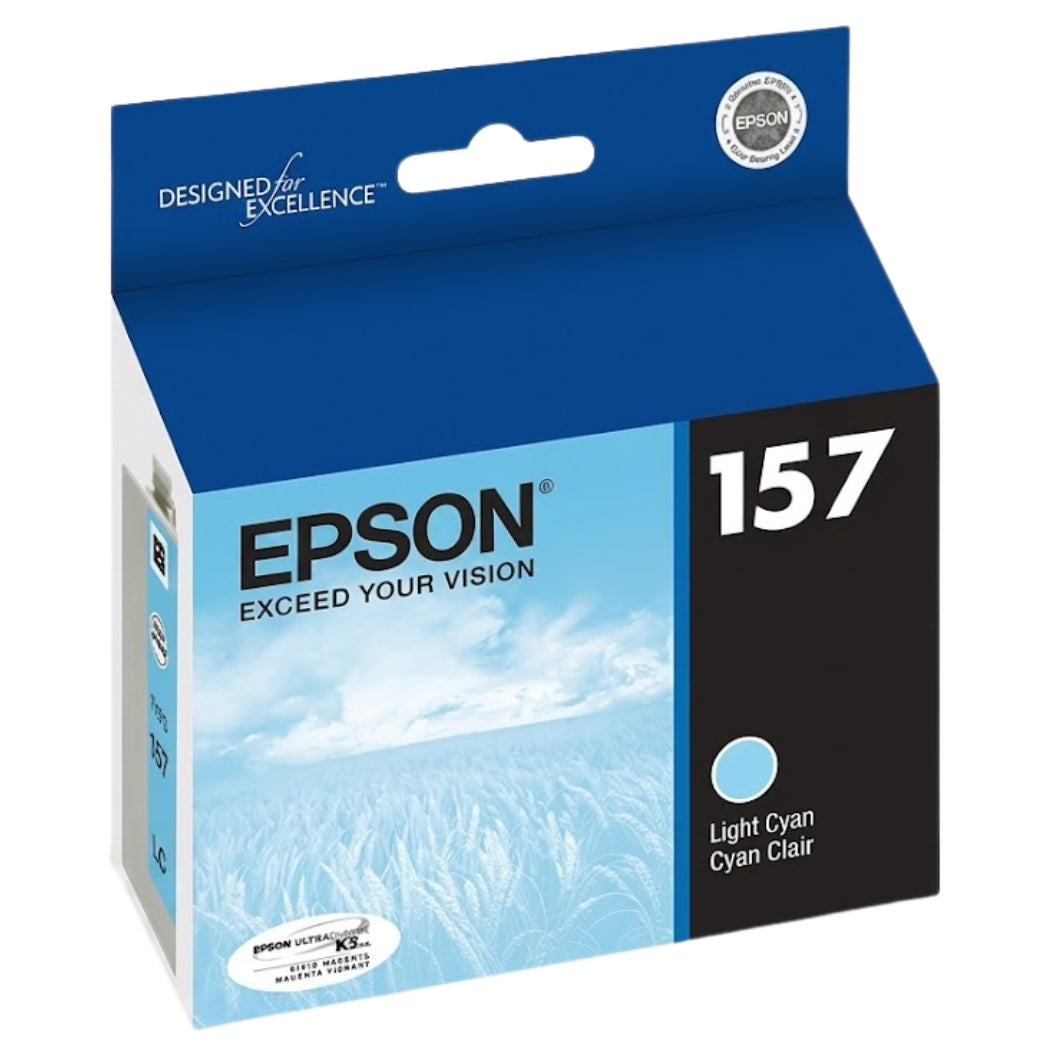Original Epson 157 Light Cyan Ink Cartridge-0