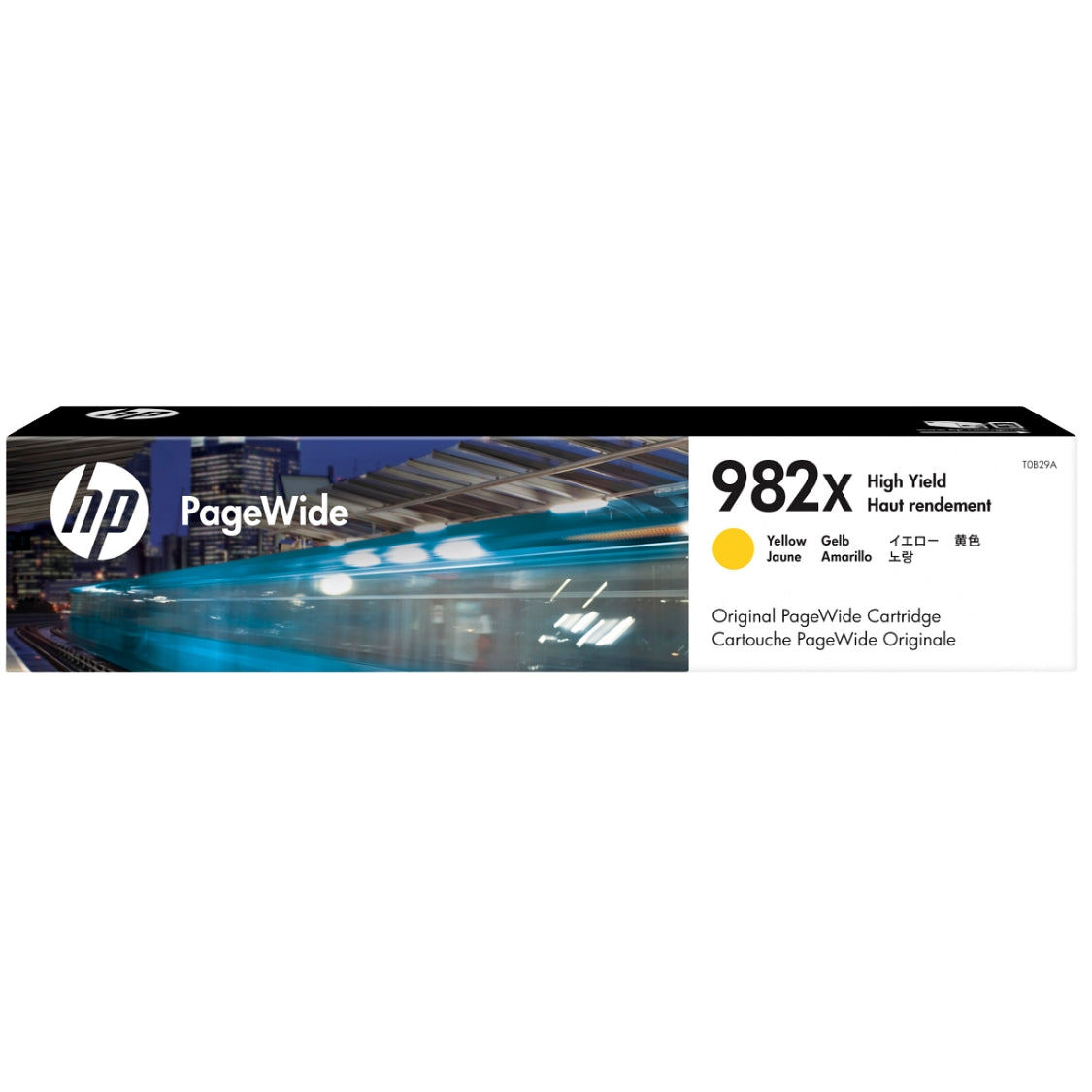 Original HP 982X High Yield Yellow Ink Cartridge, T0B29A-0