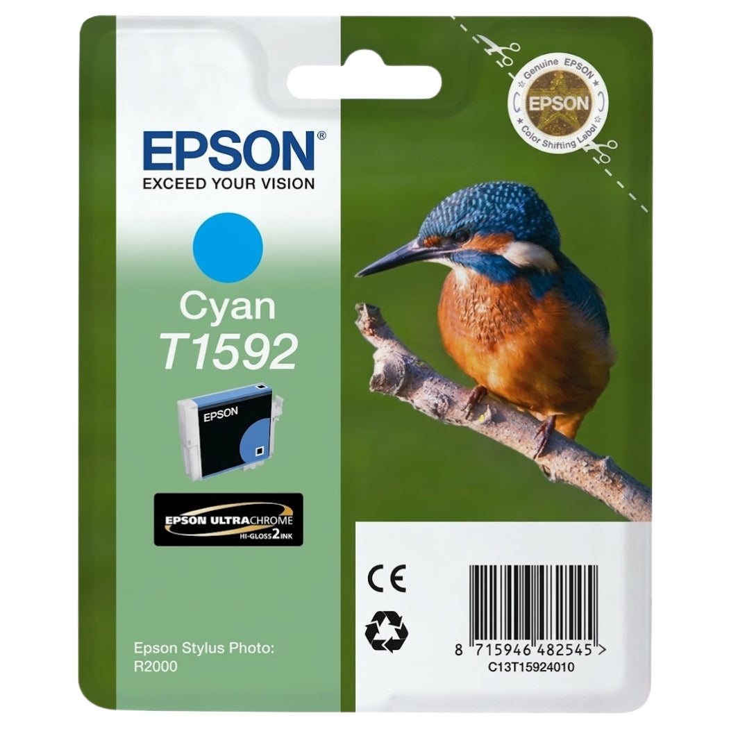 Epson T1592 Cyan Ink Cartridge-0