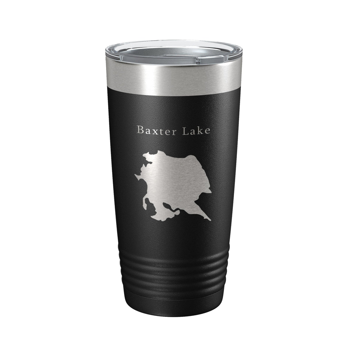Baxter Lake Map Tumbler Travel Mug Insulated Laser Engraved Coffee Cup Rochester New Hampshire 20 oz-5