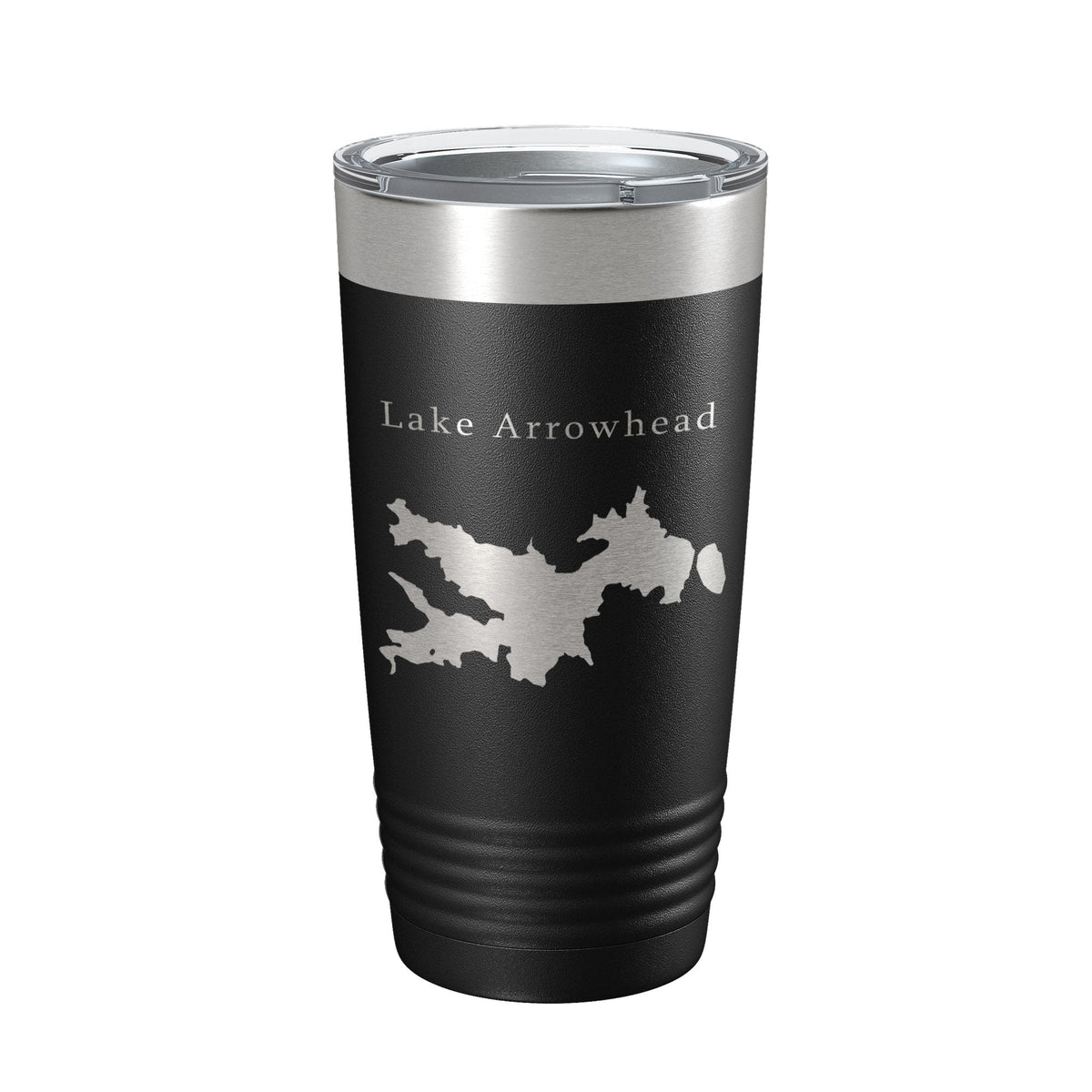 Lake Arrowhead Map Tumbler Travel Mug Insulated Laser Engraved Coffee Cup California 20 oz-5