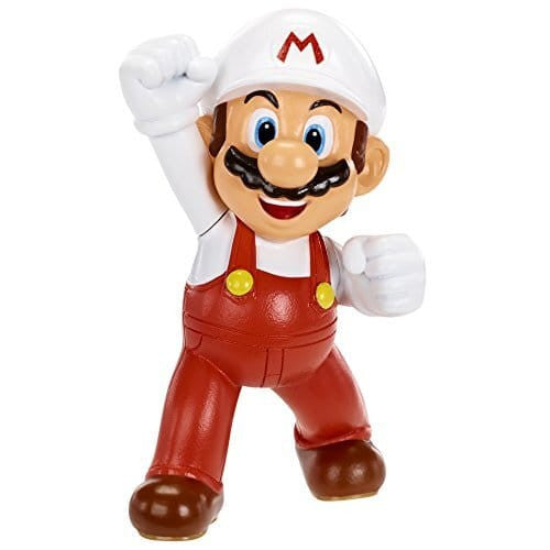 World of Nintendo Fire Mario Figure-0