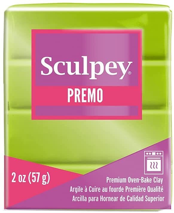 Sculpey Polymer Clay Bright Green Pearl-0