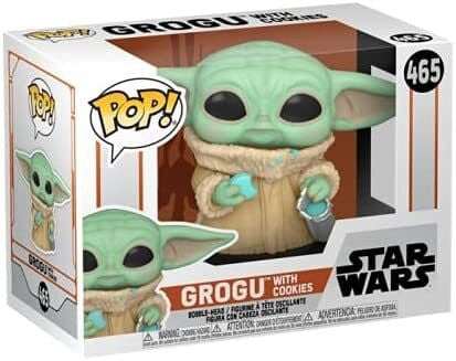 Funko The Mandalorian Grogu with Cookie 465-0