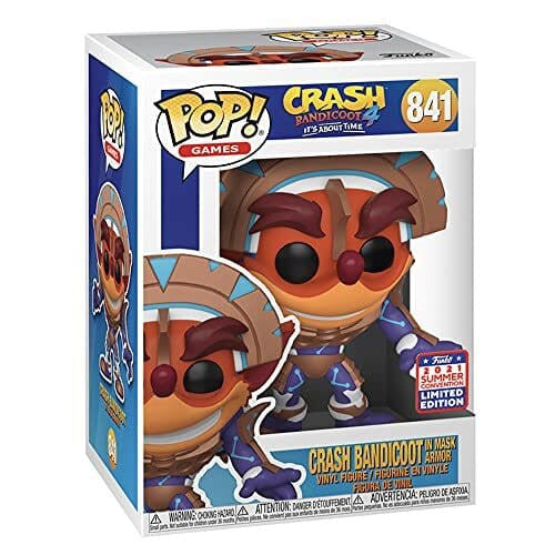 Funko Pop! Crash Bandicoot in Mask Armor 841-0