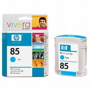 HP 85 Cyan Ink Cartridge ( C9425A )-0