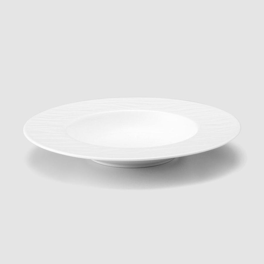 White Rimmed Soup Plate, 237 mm, 270 ml