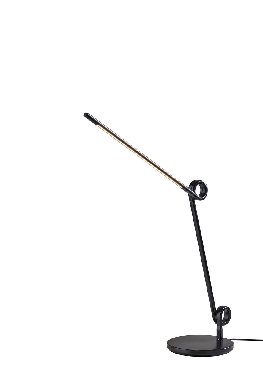 35" Black Metal Novelty Desk Lamp-0