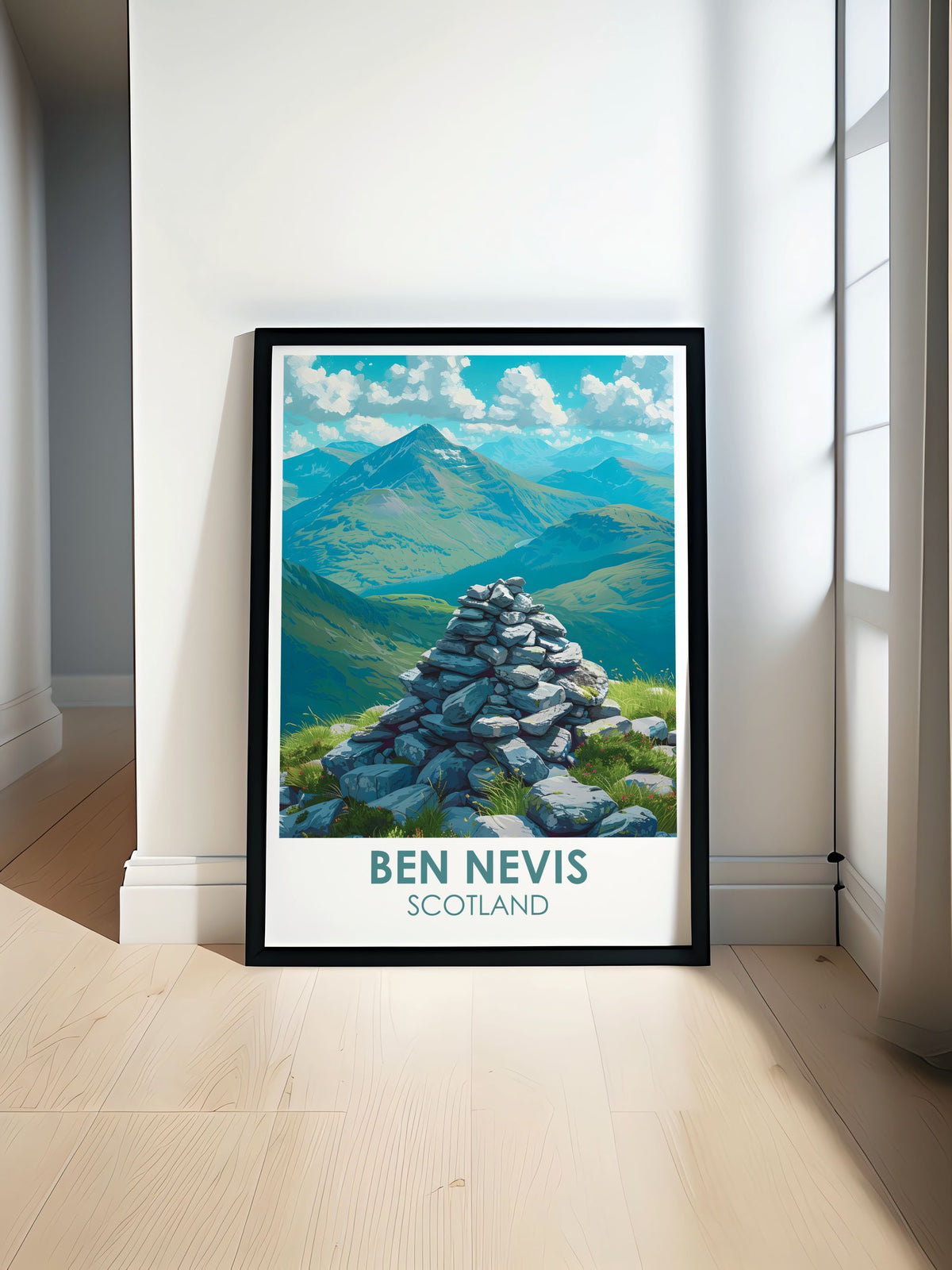 Ben Nevis Stunning Unique Prints Ben Nevis Summit Elegant Home Decor Scotland Beautiful Modern Art-0