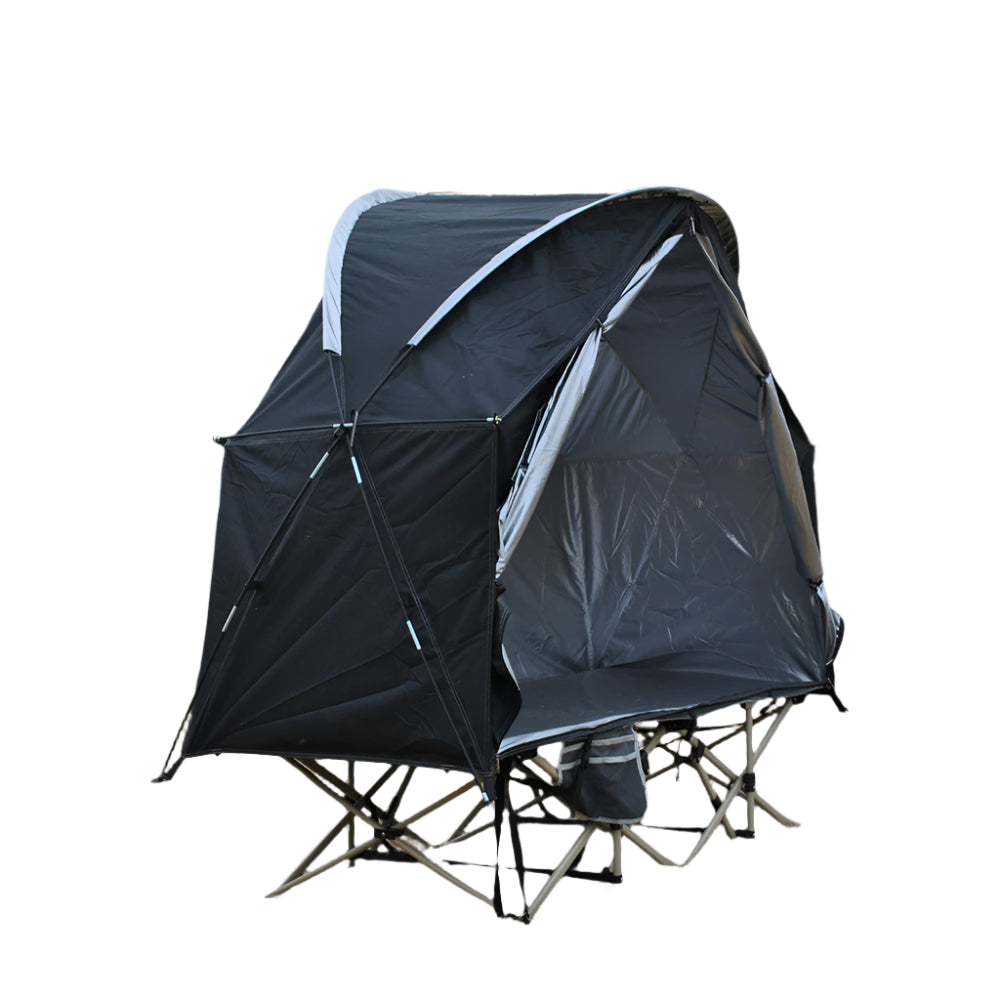 Single Military Cot Tent Insulated Outdoor Shelter — 10811977236819