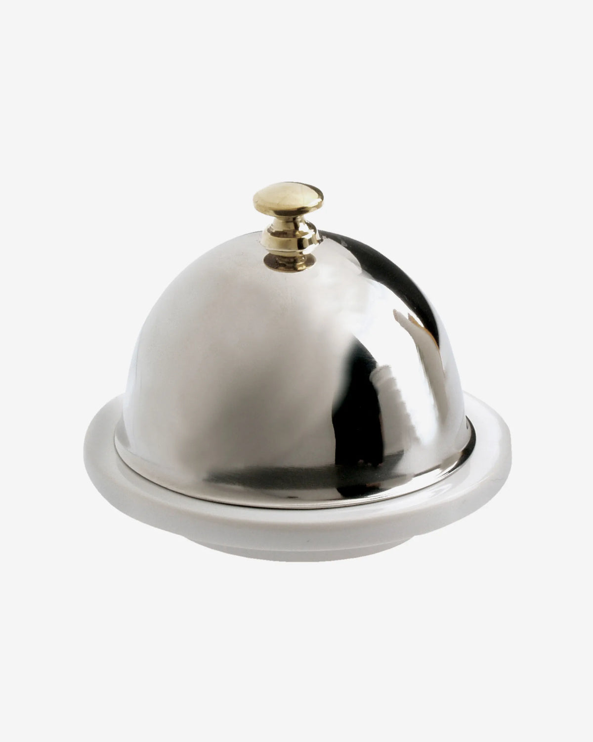 Revol LES ESSENTIELS BUTTER DISH SS CLOCHE White SKU: '617511-0