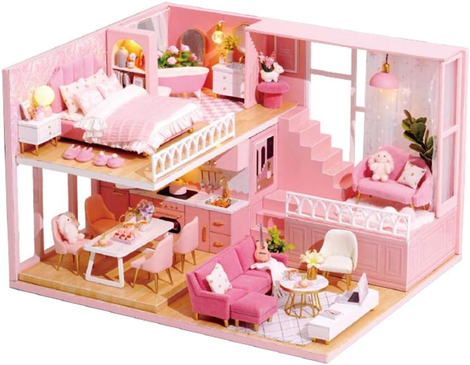 Miniature Wizardi Roombox Kit - Romantic Story Dollhouse Kit-0