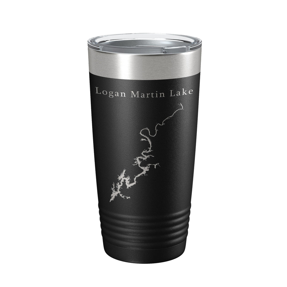 Logan Martin Lake Map Tumbler Travel Mug Insulated Laser Engraved Coffee Cup Alabama 20 oz-5