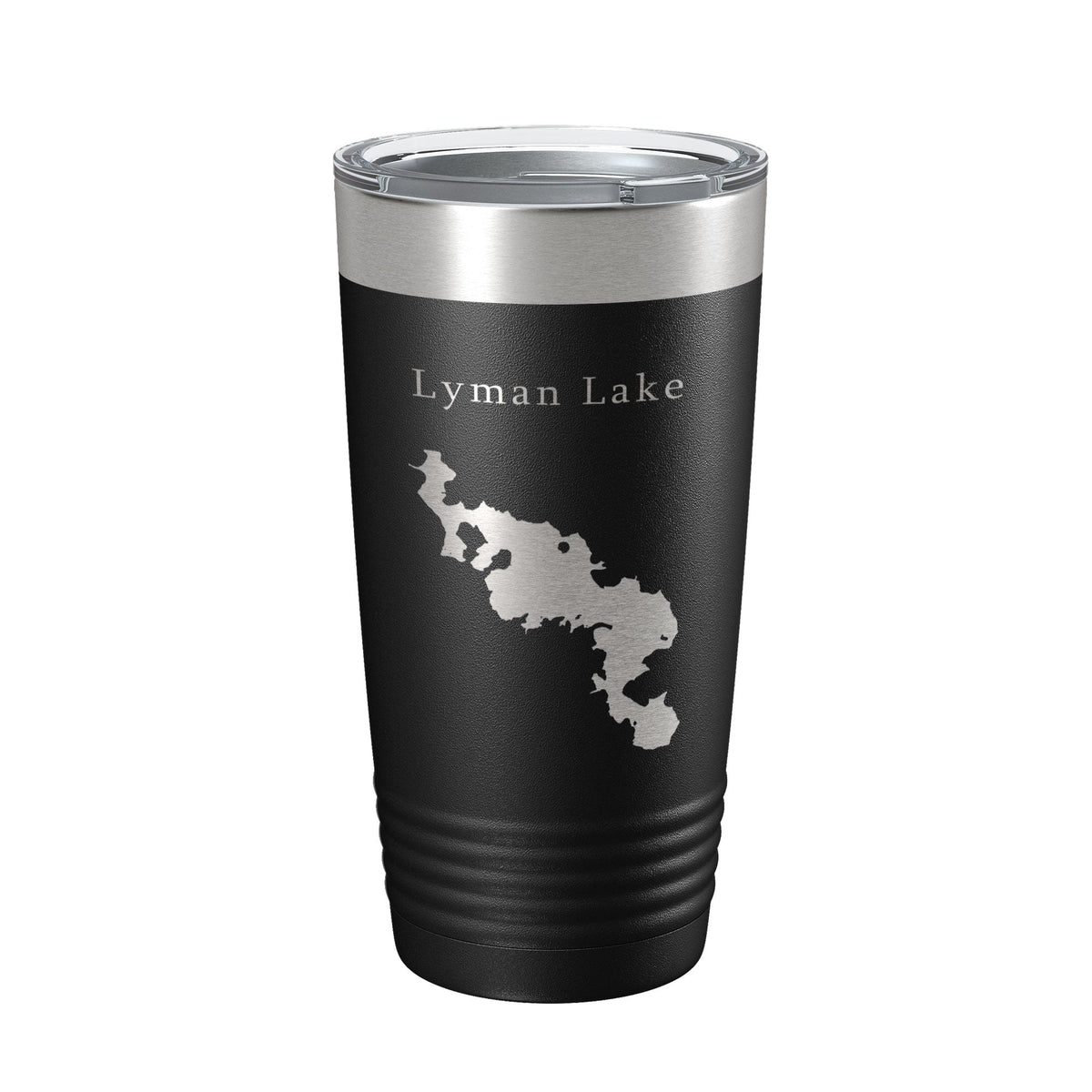 Lyman Lake Map Tumbler Travel Mug Insulated Laser Engraved Coffee Cup Arizona 20 oz-5