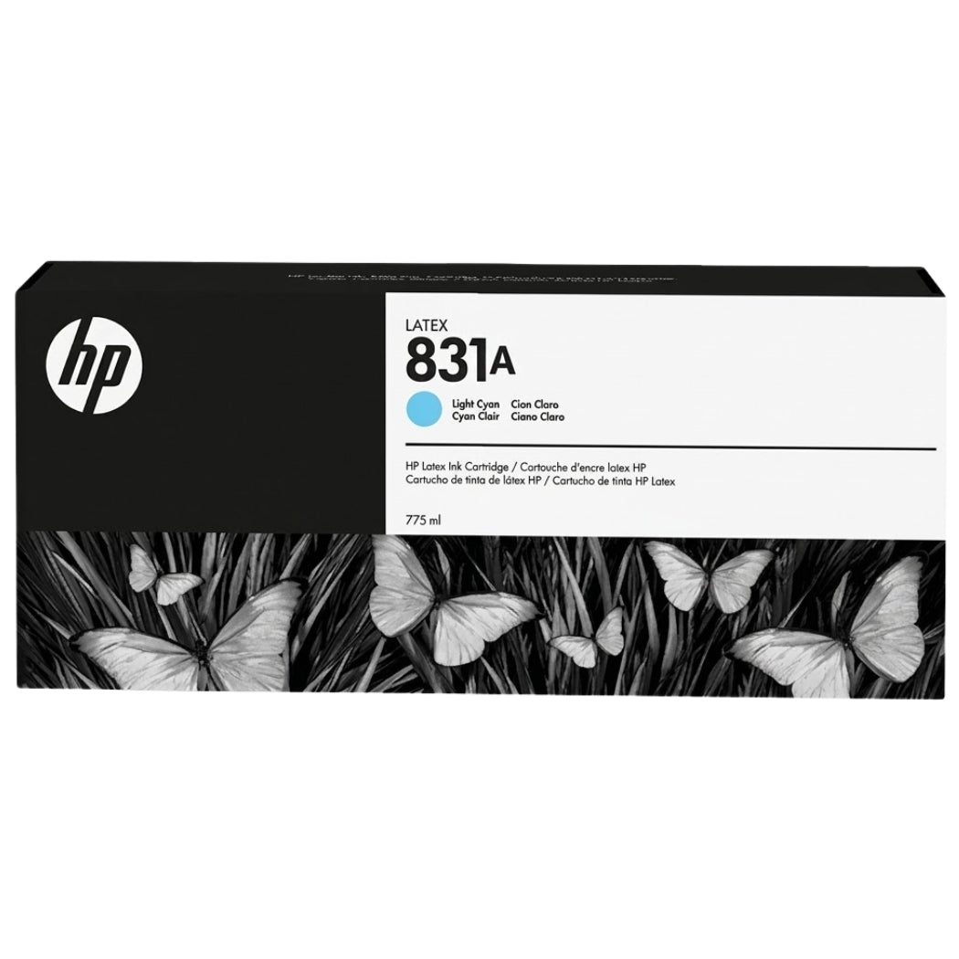 HP 831A Light Cyan 775ml Ink Cartridge, CZ686A-0