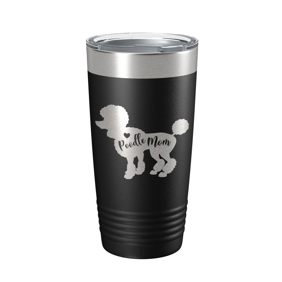 Poodle Mom Tumbler Dog Travel Mug Gift Insulated Laser Engraved Coffee Cup 20 oz-5
