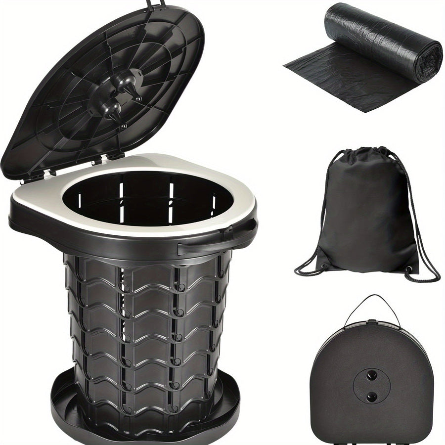 Camping Toilet Portable Adjustable Potty