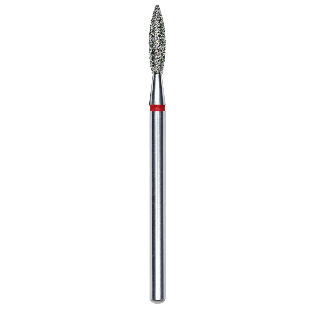 Staleks - Diamond Nail Drill Bit "Flame" Red, 2.3 mm (FA10R023/10)-0