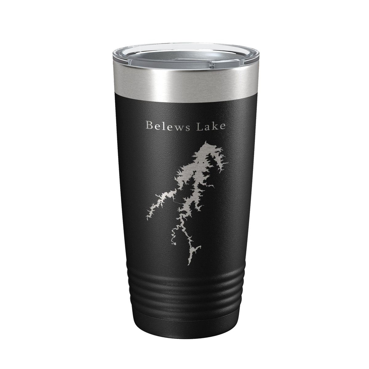 Belews Lake Map Tumbler Travel Mug Insulated Laser Engraved Coffee Cup North Carolina 20 oz-5