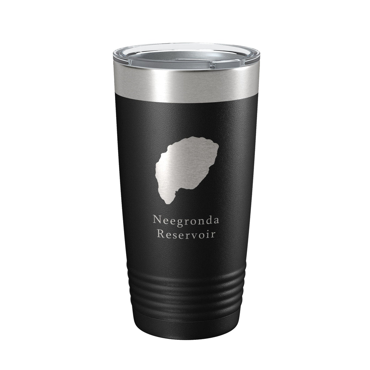 Neegronda Reservoir Tumbler Lake Map Travel Mug Insulated Laser Engraved Coffee Cup Colorado 20 oz-5