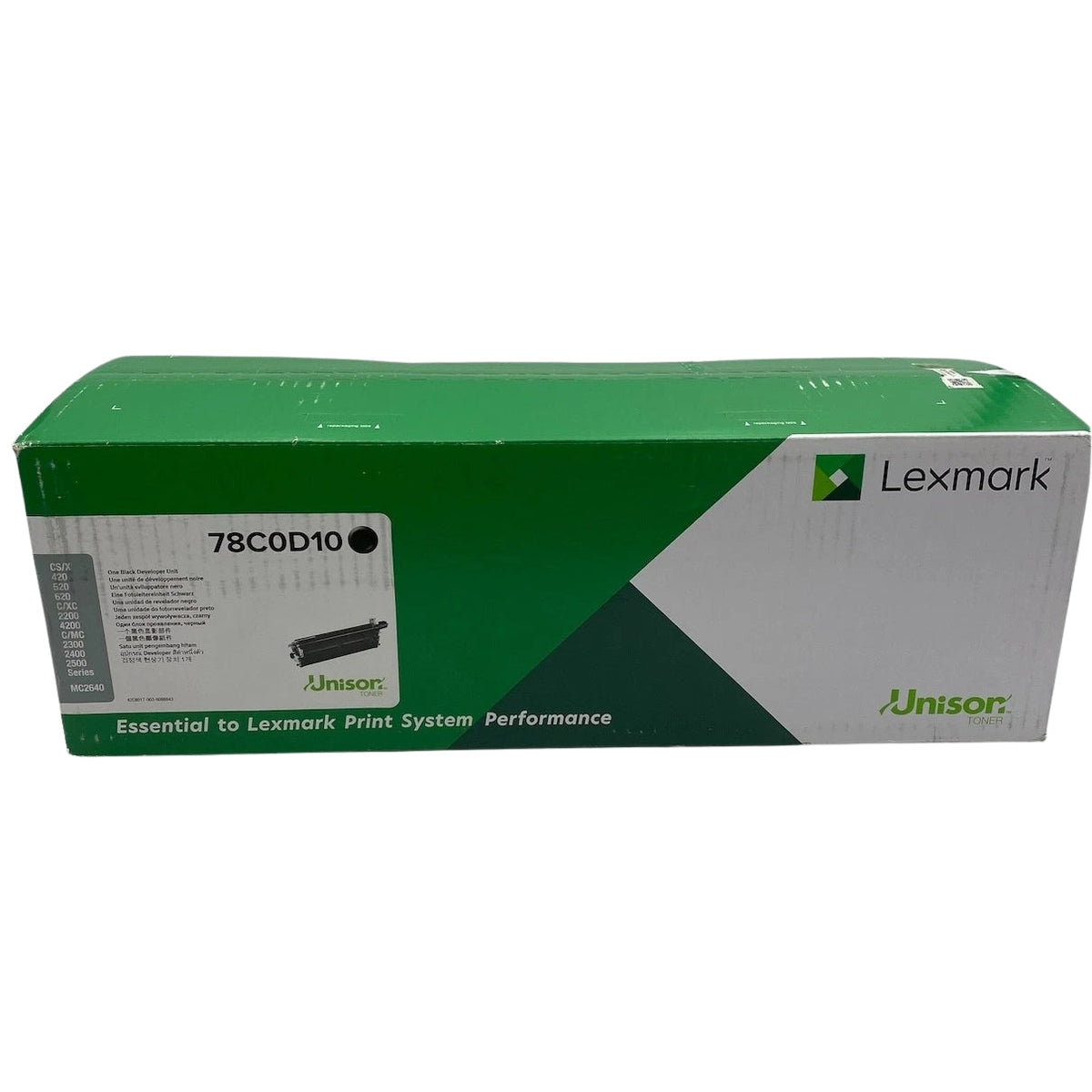 Original Lexmark 78C0D10 Extra High Yield Black Developer Unit-0