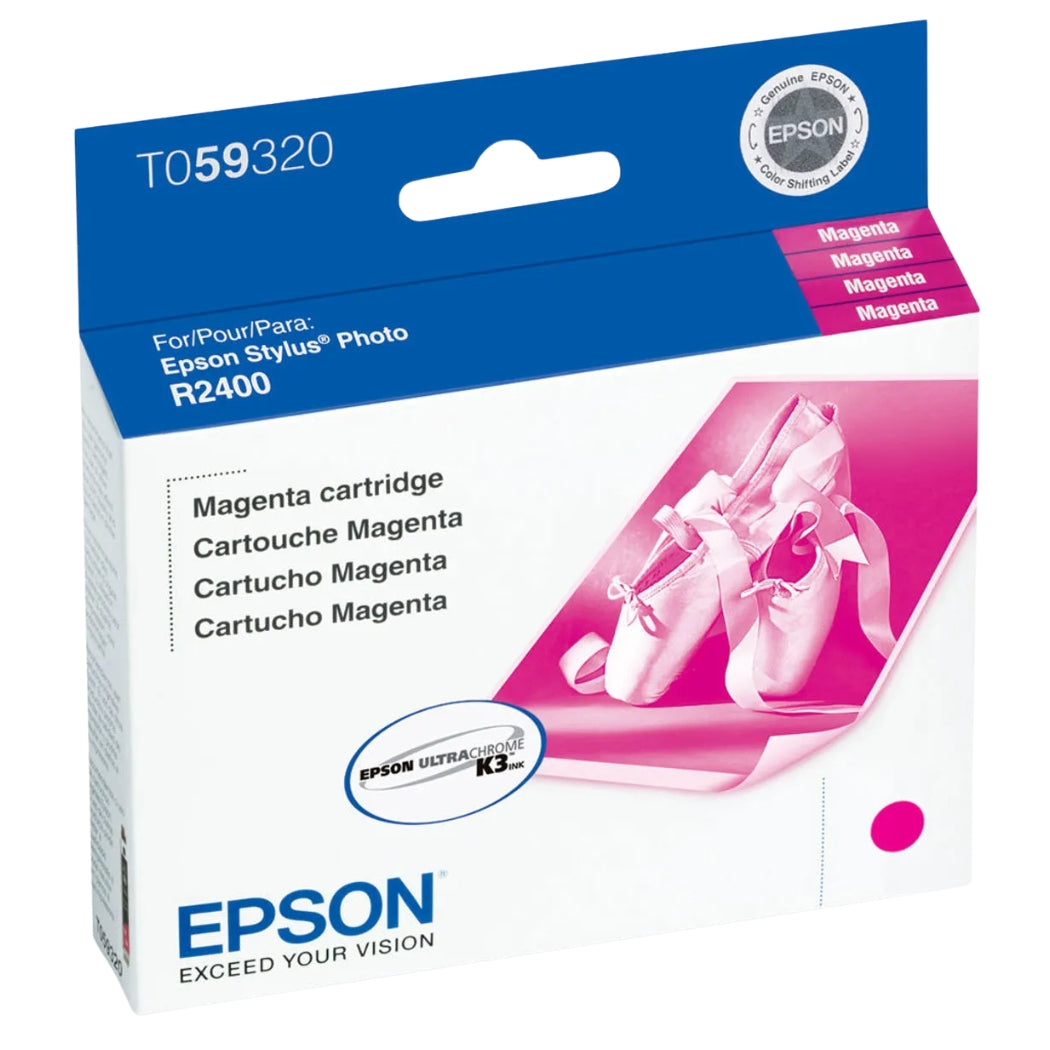 Original Epson 59 (T059320) Magenta Ink Cartridge-0