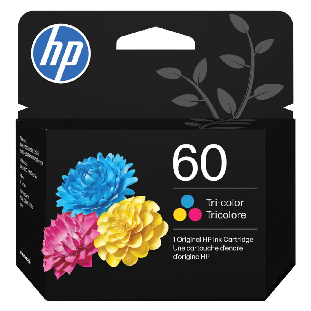 HP 60 (CC643WN) Color Ink Cartridge-0