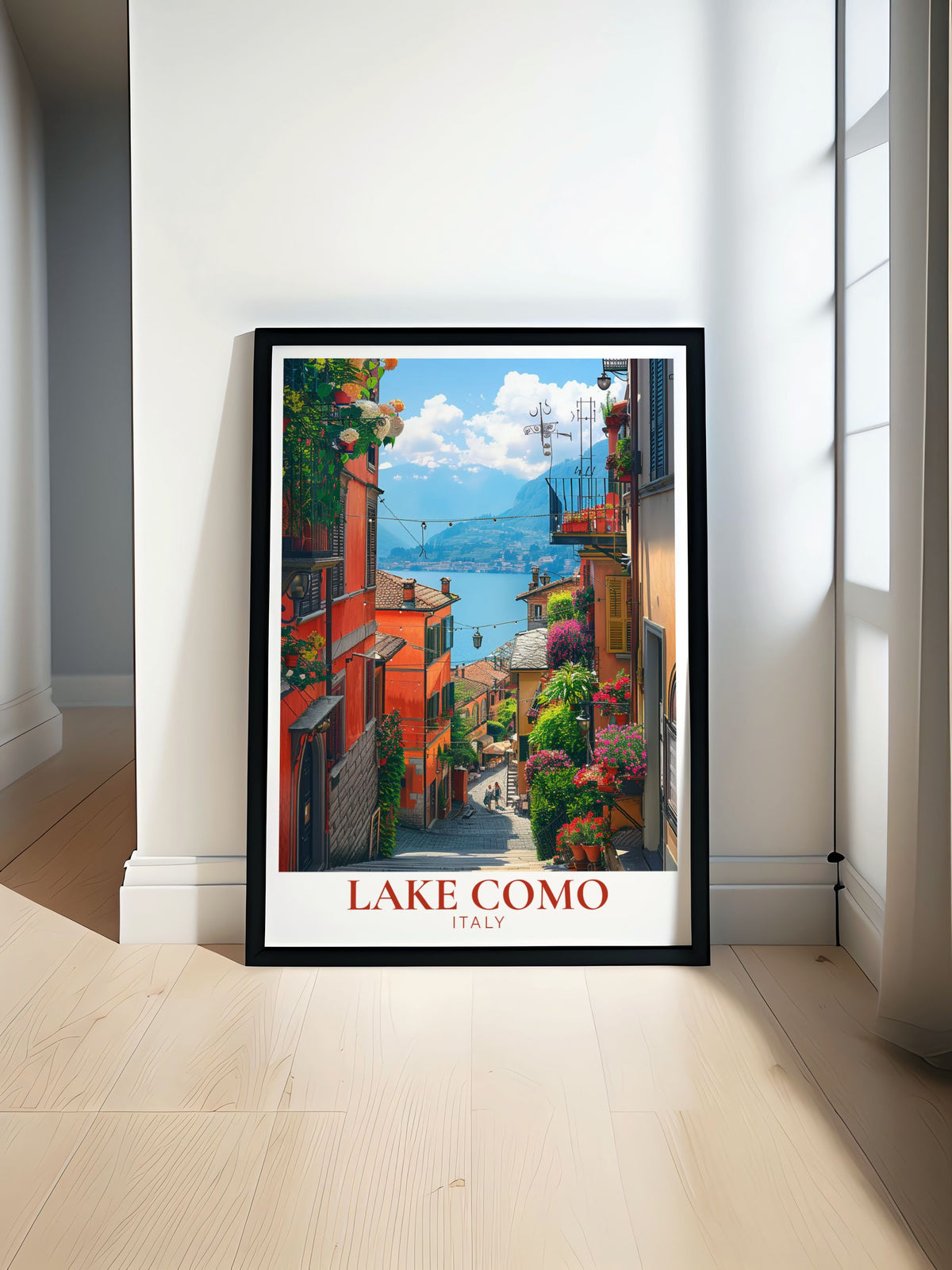 Lake Como Stunning Framed Prints Bellagio Iconic Living Room Decor Italy Beautiful Unique Wall Art-0