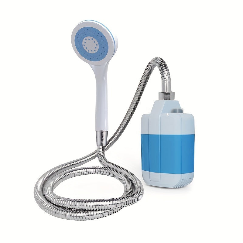 Portable USB Charging Camping Shower Pump Outdoor-0