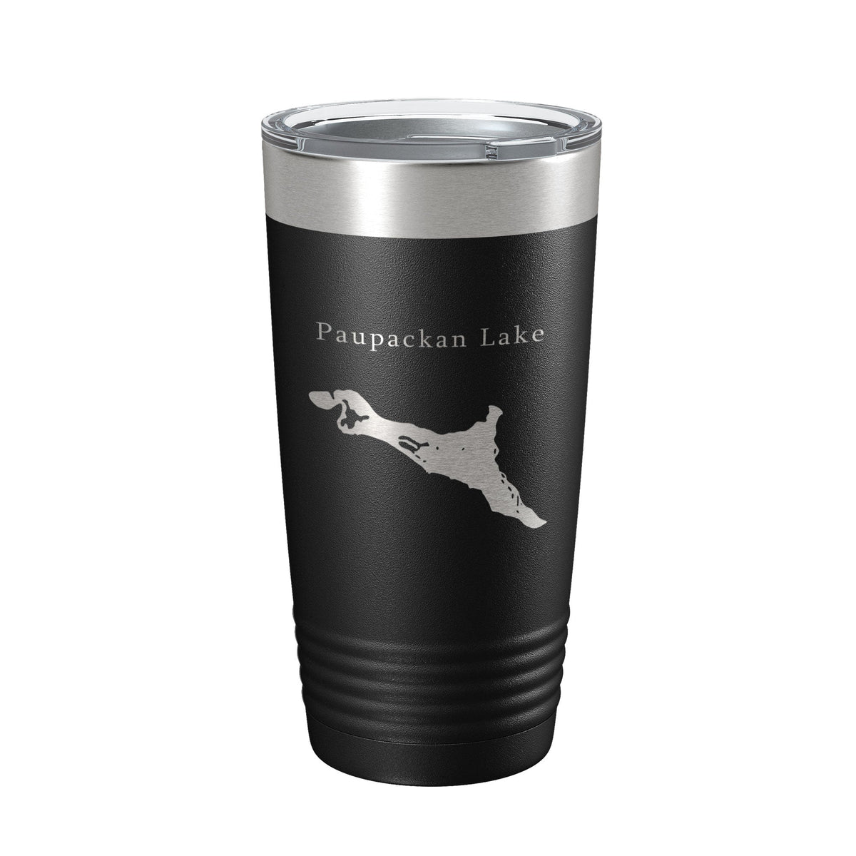 Paupackan Lake Map Tumbler Travel Mug Insulated Laser Engraved Coffee Cup Pennsylvania 20 oz-5