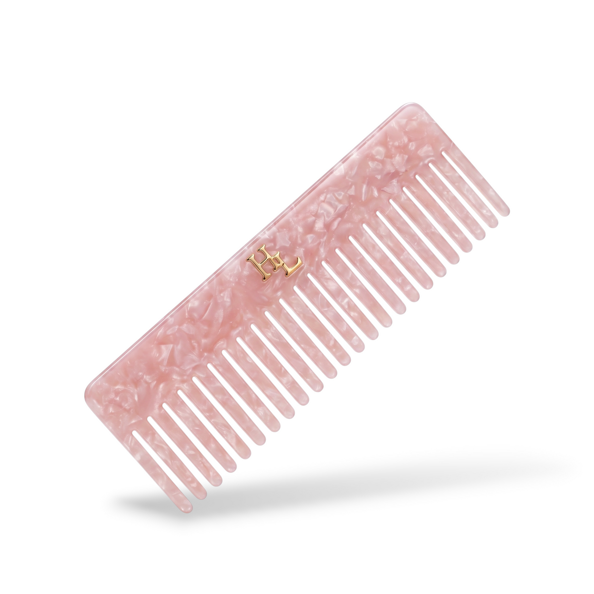 Acetate Detangling Comb - Pink-0