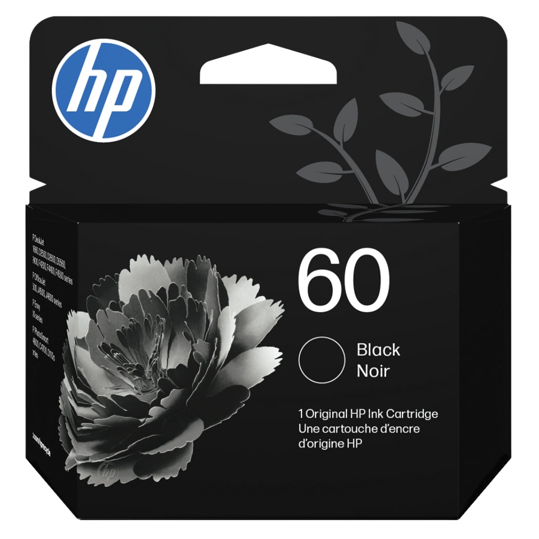 HP 60 (CC640WN) Black Ink Cartridge-0