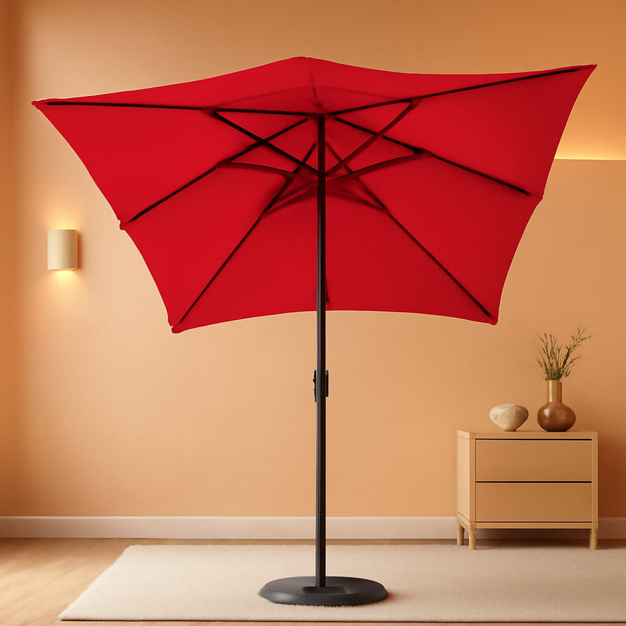 Rectangular Outdoor Patio Umbrella Tilt Crank Mechanism