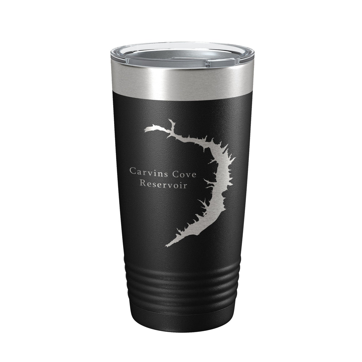 Carvins Cove Reservoir Tumbler Lake Map Travel Mug Insulated Laser Engraved Coffee Cup Virginia 20 oz-5