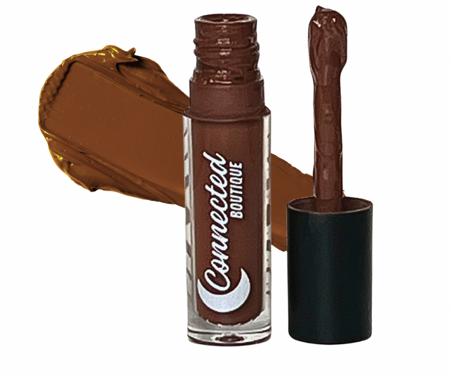 Downtown - Brown Bold Longwear Liquid Lipstick – Transfer‑Proof Matte