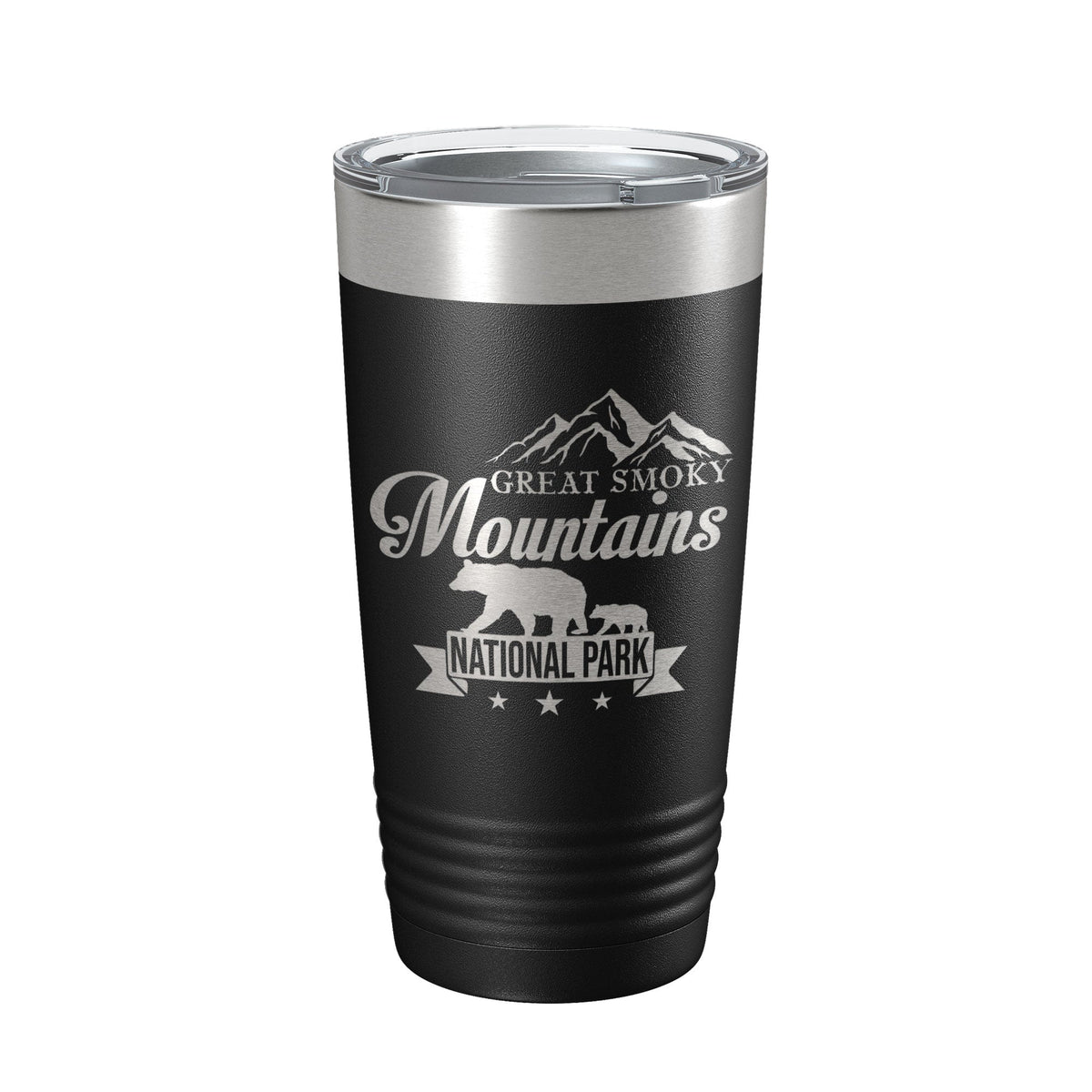 Great Smoky Mountains National Park Bear Tumbler GSMNP Travel Mug Gift Insulated Laser Engraved Coffee Cup 20 oz-5