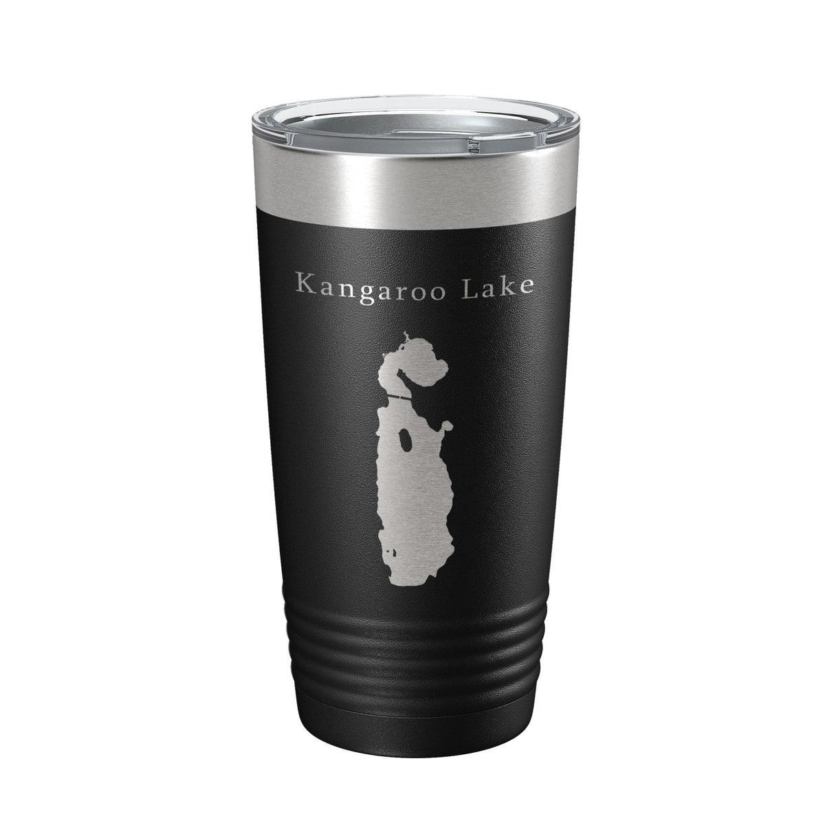Kangaroo Lake Map Tumbler Travel Mug Insulated Laser Engraved Coffee Cup Wisconsin 20 oz-5