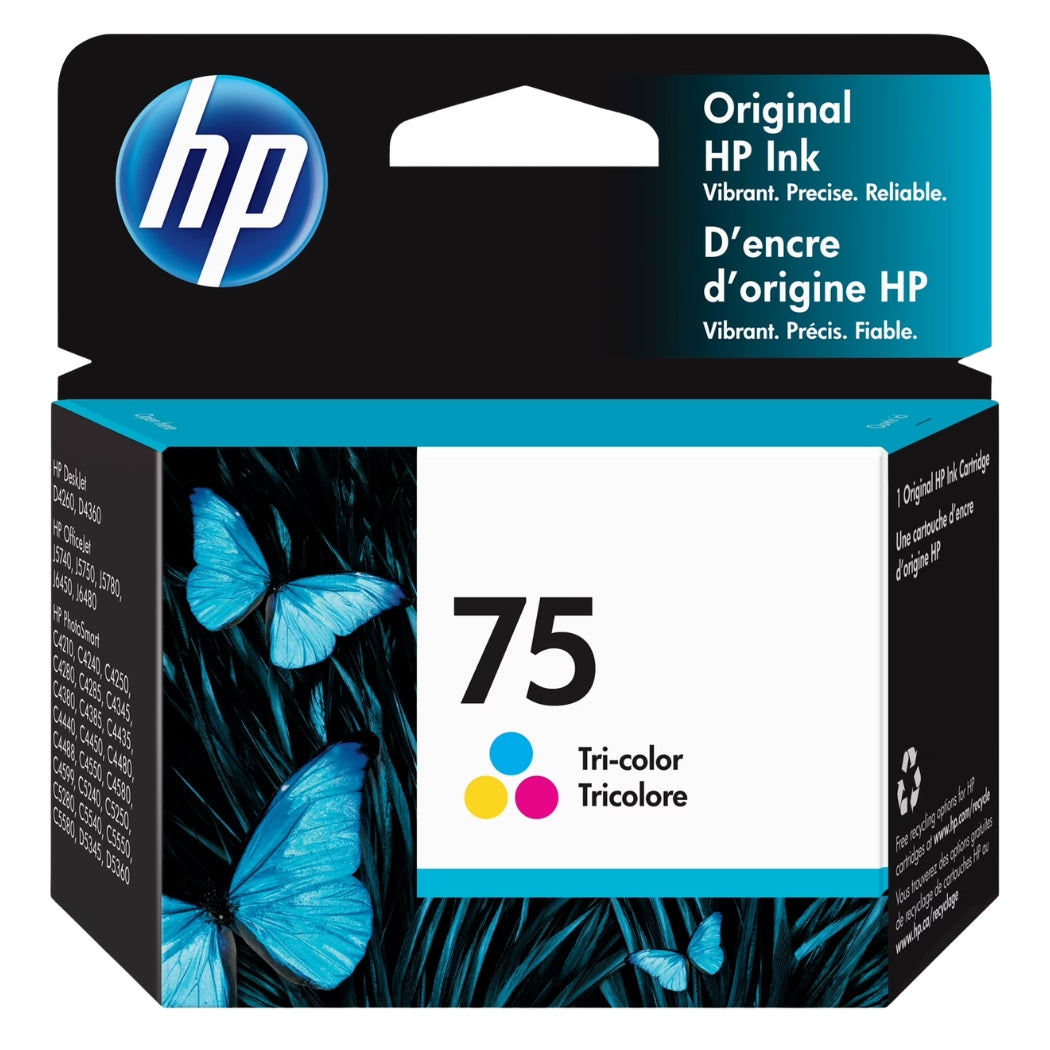 HP 75 (CB337WN) Color Ink Cartridge-0