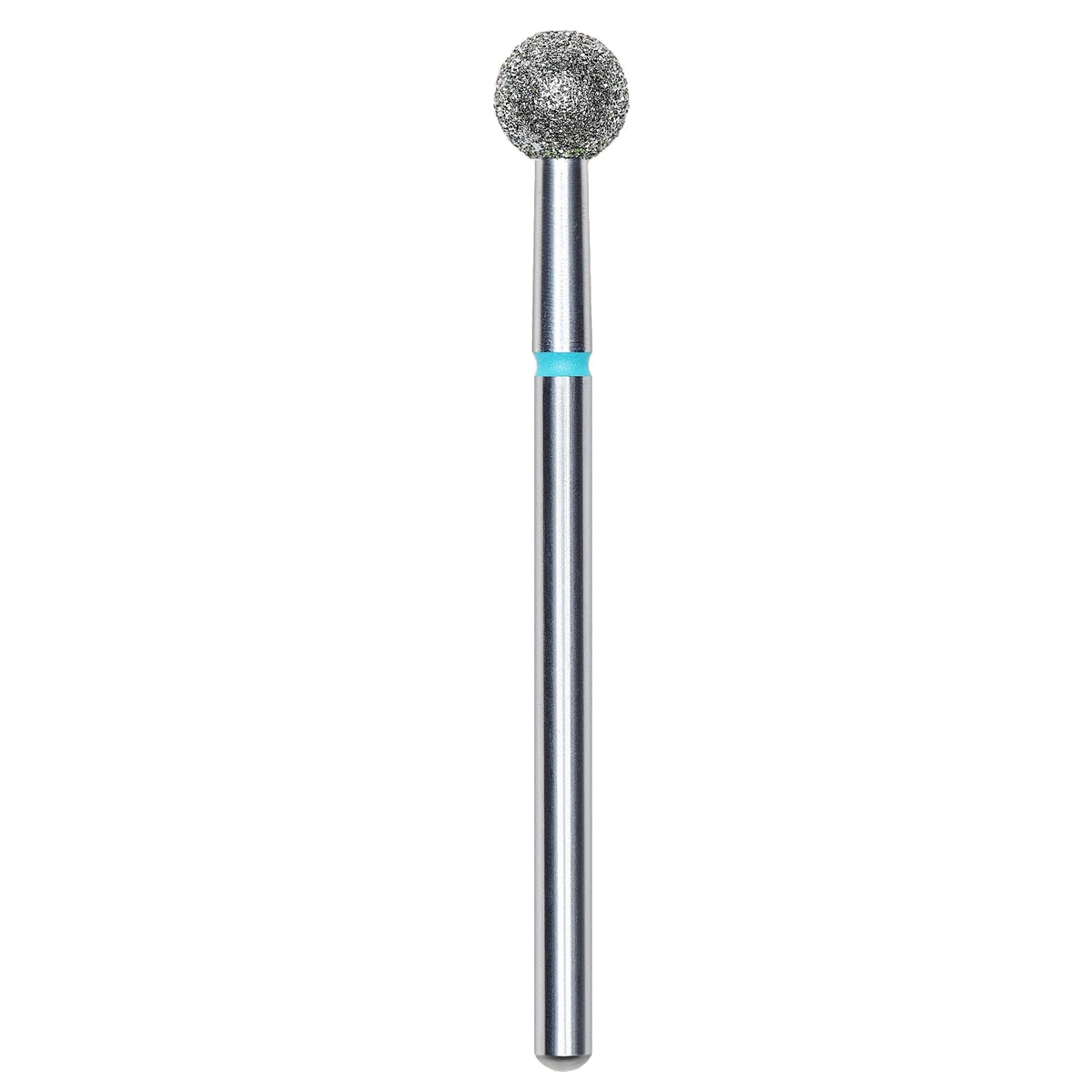 DIAMOND NAIL DRILL BIT, "BALL", BLUE, HEAD DIAMETER 5MM (FA01B050) - STALEKS™-0