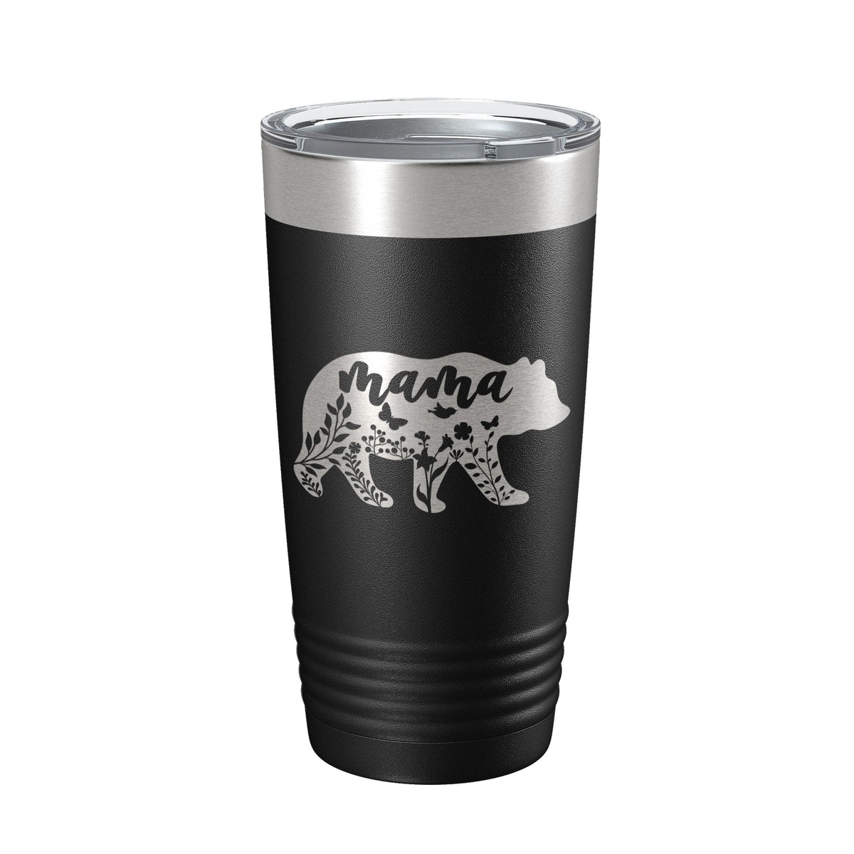 Mama Bear Tumbler Travel Mug Insulated Laser Engraved Coffee Cup Momma Mom Mother's Day Gift Cute 20 oz-5