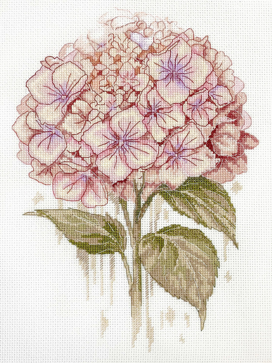 A Fragile Bloom Counted Cross-Stitch Kit by Abris Art AH-309