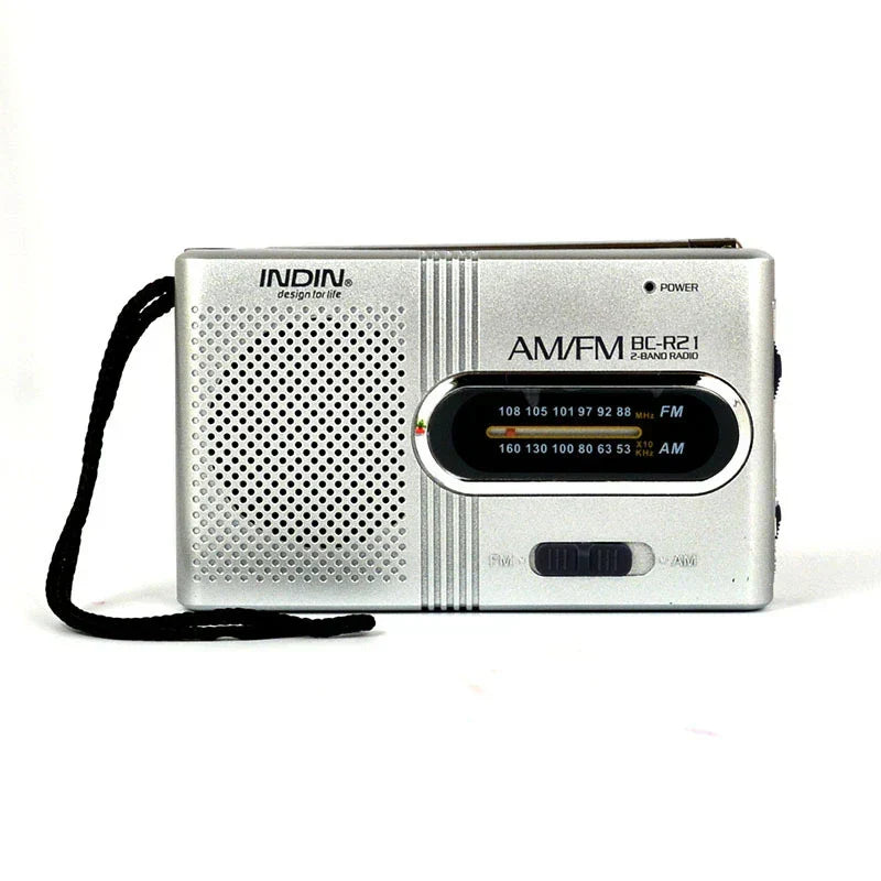 Bc-R21 Mini Am/Fm Portable Radio — 10802179801427