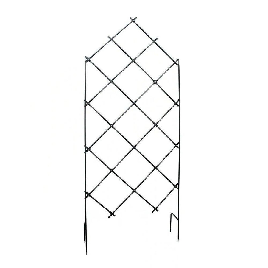 Outdoor 7-FT. Tall Wrought Iron Lattice Garden Trellis