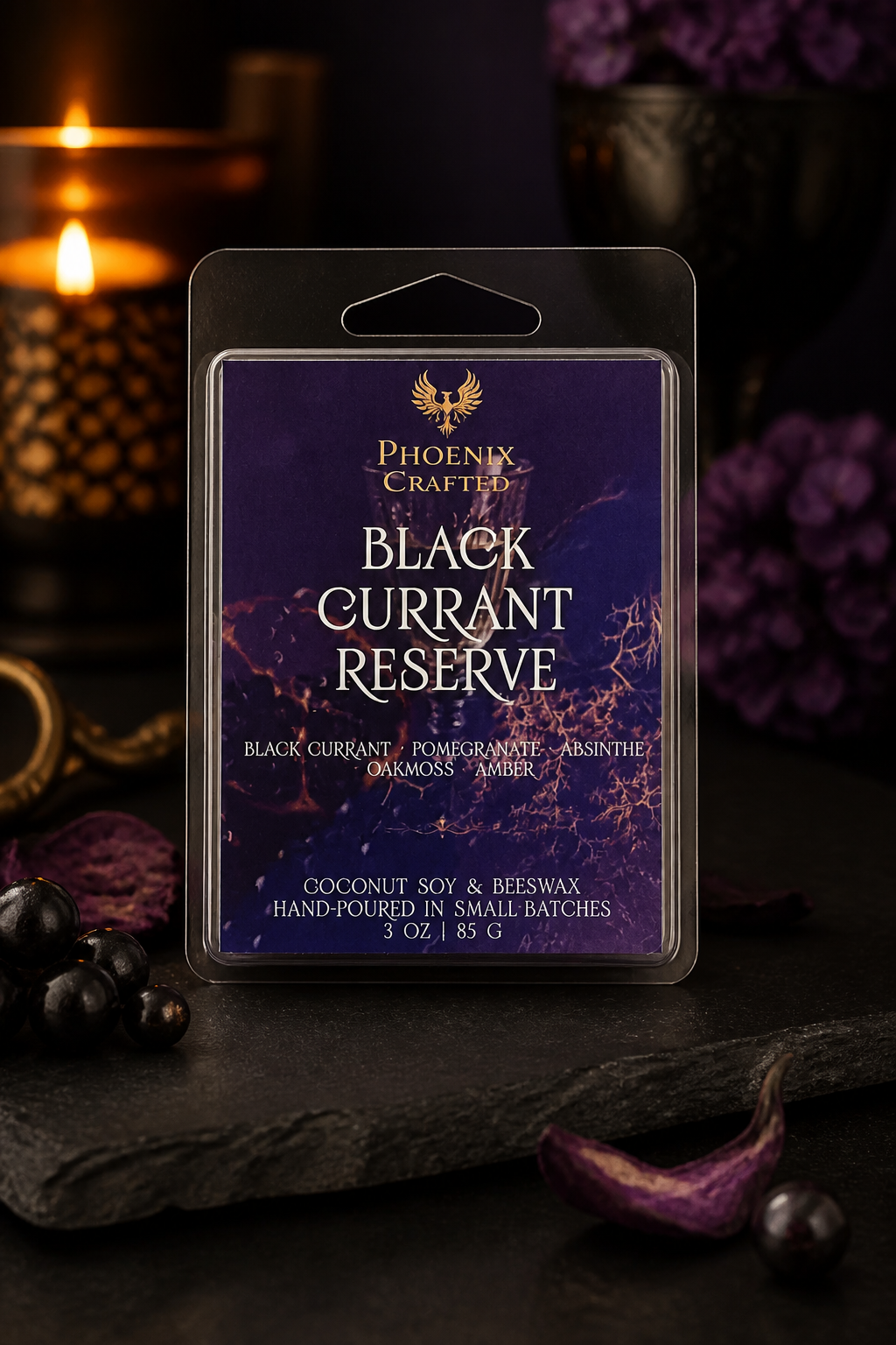 Black Currant Reserve Wax Melts-0