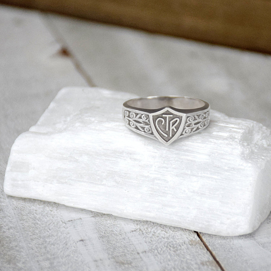 CTR Legacy Ring – Sterling Silver Faith Ring