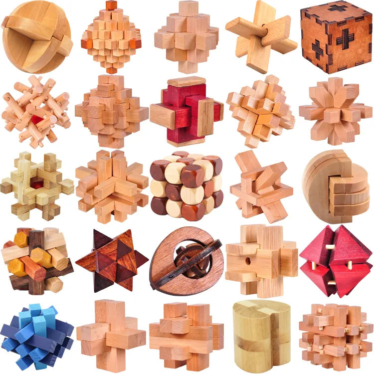 Challenging Classic Wooden Puzzle